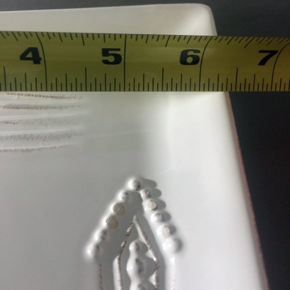 Set of handmade Clay dessert dishes Vintage by Clay Art Stone Lite - Picture 7 of 7